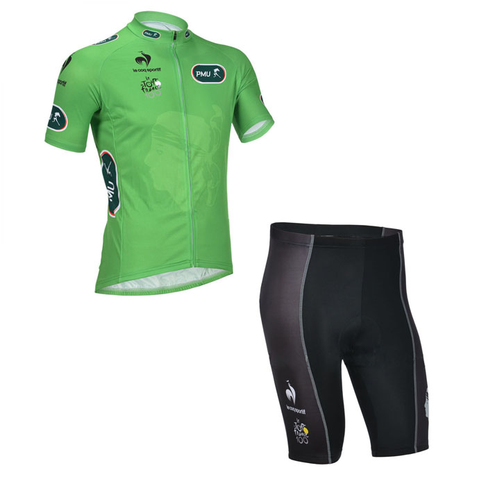 Maillot Tour de France 2013 mangas cortas verde